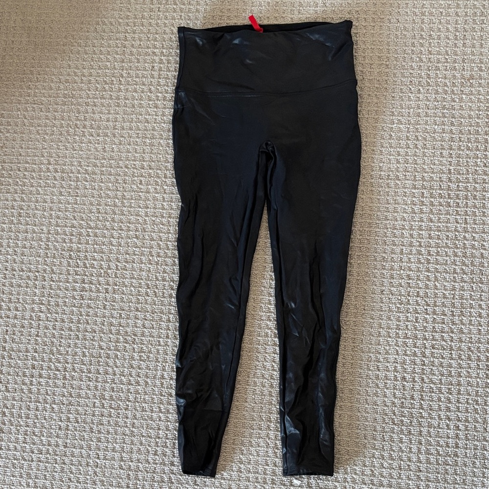 Spanx Faux Leather Leggings